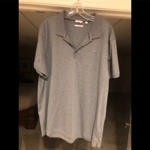Gray Calvin Klein Polo, XL, Like New